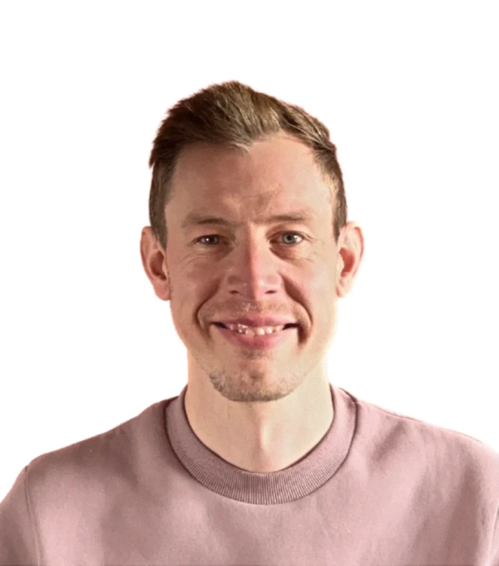 Lewis Clegg, design partner at Bedford Coding